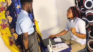 Teacher Headmaster and Student on a Show