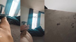 German guy cums hard.