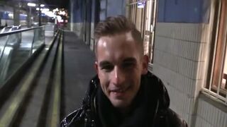 athletic gay lad Working Out At The Gym