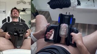 Trying out my XSpaceCup Auto-Stroker for the first time.