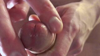 Cumshot on your face / balls on your face / close up