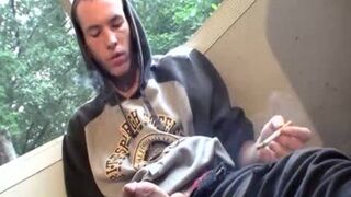 assured Thug Jake Reid receives That nice-looking gigantic Boner Out