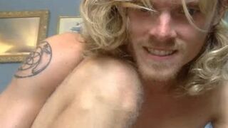 Blond twink Showing His penis In Live