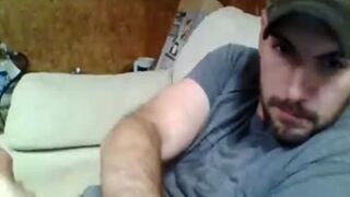 older chap jerking off In Live