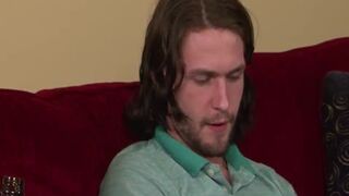 long Haired Hunks Produce dilettante Fluid On A We