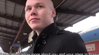 Czech Hunter: Waiting on the Platform for Forbidden Fun