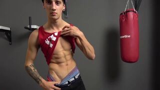 EastBoys.com: Too super-cute heterosexual man heads for stiff nailining