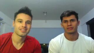 Amigos Na web cam - Cristian E Hugo