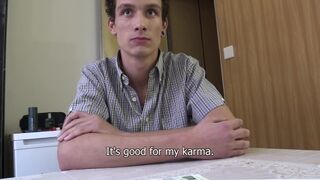 Czech twunk spread and pounded stiff