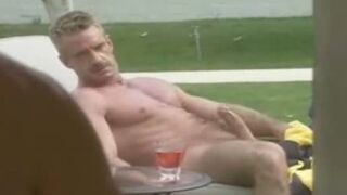 Muscle lads having tough backdoor romp