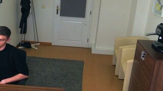 Sexually pushy bottom railing that plump wang on camera