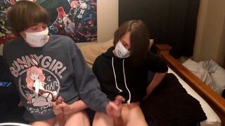 Fap Game: 2 Femboys 12 Cumshots 4 Min!