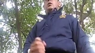 Security Guard S hefty cock