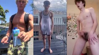 Daddy Gay: cute twinks stuffing mix clip