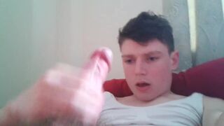 Gay Solo AHV- - Sexy joi then eats own cum and puts in ass - Fresh HD Scene